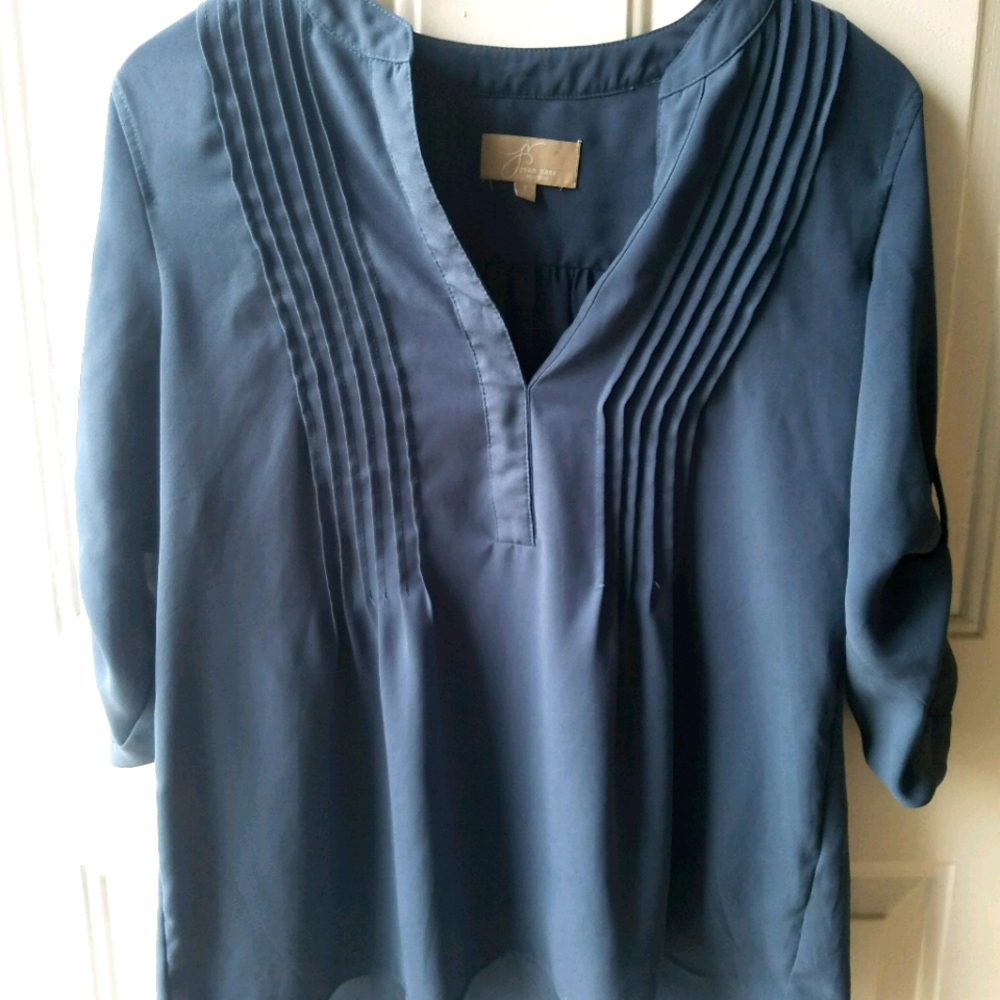 V neck dress blouse